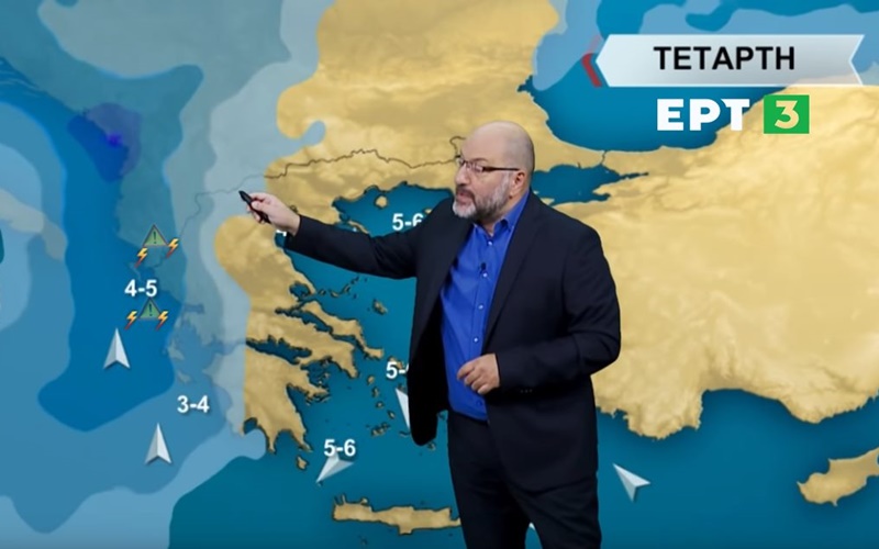 Σάκης Αρναούτογλου: Χαλάει ο καιρός έρχονται βροχές και καταιγίδες 3