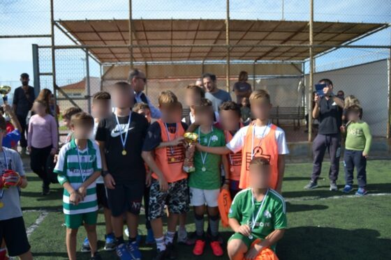 Περισσότερα από 200 παιδιά στο Τουρνουά Ποδοσφαίρου από τα ΚΔΑΠ Δήμου Καλαμάτας και Κ.Ε. Φάρις 17