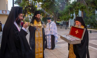 Υποδοχή λειψάνων του Αγίου Ιωάννου του Μονεμβασιώτου στην Καλαμάτα. 1