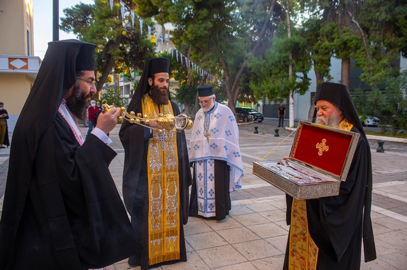 Υποδοχή λειψάνων του Αγίου Ιωάννου του Μονεμβασιώτου στην Καλαμάτα. 7