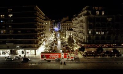 επόμενος σταθμός η καλαμάτα για το εμβληματικό φορτηγό της coca-cola 2