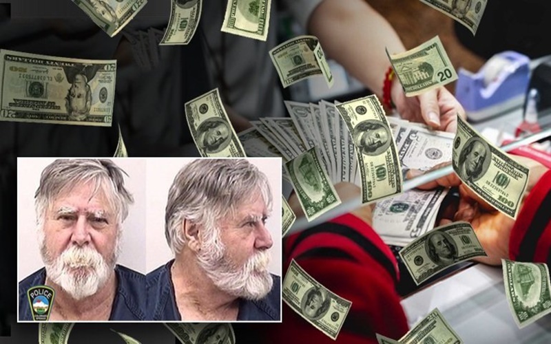 65χρονος έκανε ληστεία σε τράπεζα και πέταξε τα χρήματα στους περαστικούς φωνάζοντας «Καλά Χριστούγεννα» 3