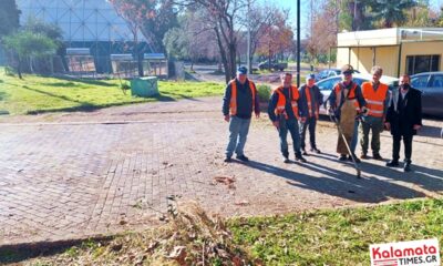 Η ομάδα πράσινου που συνέβαλε στην ανάδειξη της πρωταθλήτριας Καλαμάτας 3