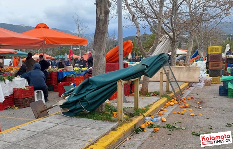 Σοβαρός τραυματισμός ηλικιωμένης στην Κεντρική Αγορά Καλαμάτας από ομπρέλα! 5