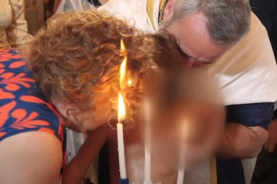 Επεισοδιακή βάφτιση στην Κρήτη… η νονά πήρε φωτιά!