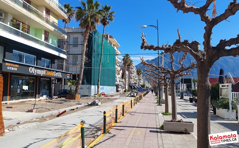 Παγώνουν τα έργα ανάπλασης της Καλαμάτας 3