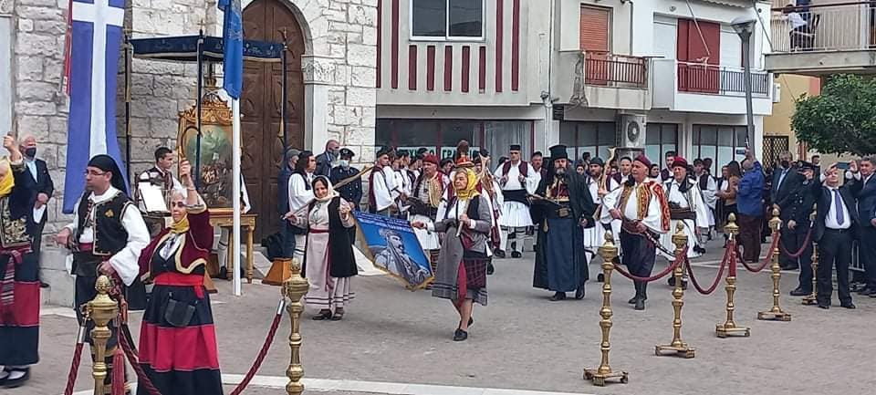 Φόρος τιμής για την Καλαμάτα στις Εορτές Εξόδου 2022 στο Μεσολόγγι 9