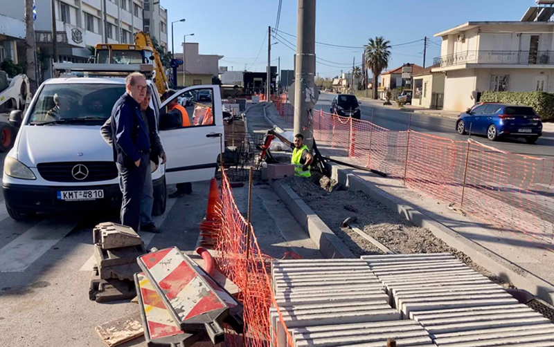 Ολοκληρώνεται το έργο της διάβασης στον ΟΑΕΔ Ασπροχώματος 3