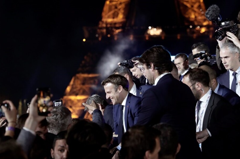 Γαλλικές εκλογές: 17 μονάδες η διαφορά Μακρόν με Λεπέν – Τα τελικά αποτελέσματα 1