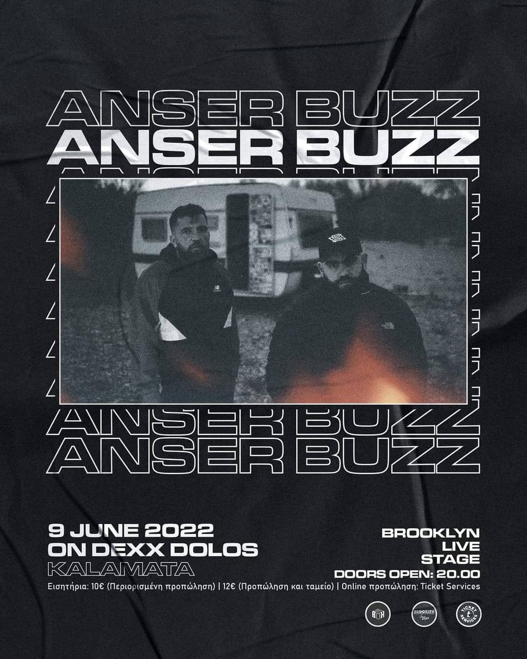 Anser & Buzz live στο Brooklyn Stage 4