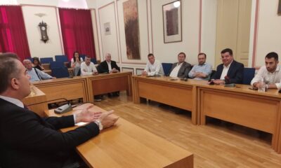 Συνάντηση Δημάρχου Καλαμάτας με τον Πρόεδρο του Οικονομικού Επιμελητήριου Ελλάδος 1