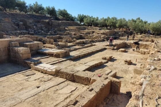 Ο Δήμαρχος Καλαμάτας στην εντυπωσιακή ανασκαφή της Αρχαίας Θουρίας