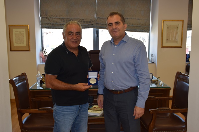 Συναντήθηκε ο Δήμαρχος με τον Πρόεδρο του Επαγγελματικού Επιμελητηρίου Αθηνών 1