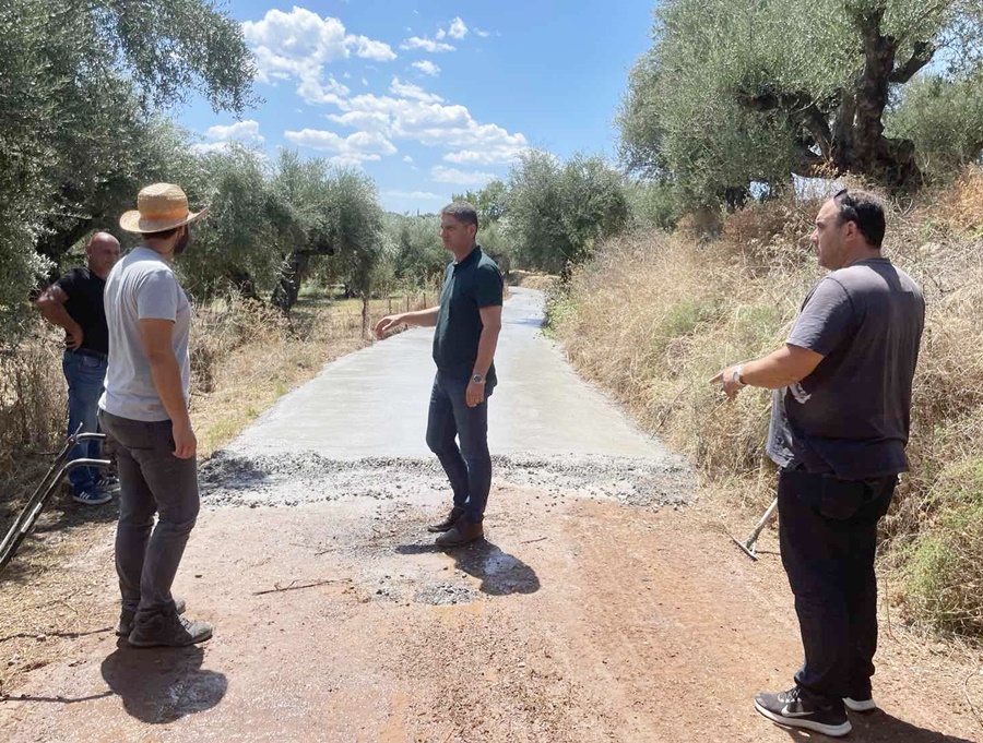 Δήμος Μεσσήνης : Μπήκε σε εφαρμογή το έργο «Βελτίωση υφιστάμενων αγροτικών δρόμων» 7
