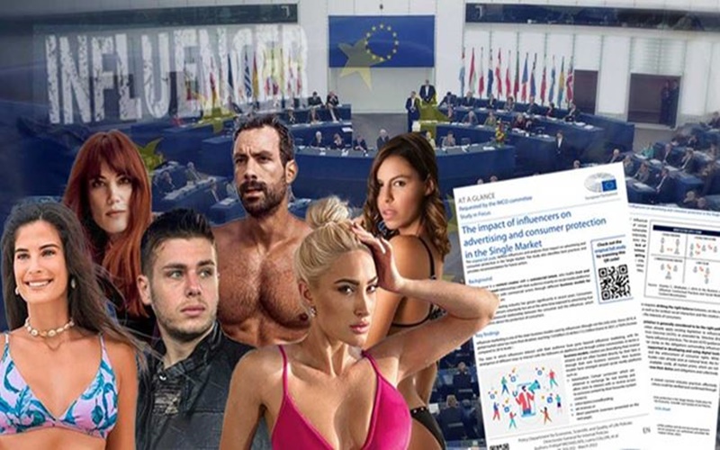 Στο «στόχαστρο» της Κομισιόν του Ευρωπαϊκού Κοινοβουλίου το «μαύρο χρήμα» των influencers 5