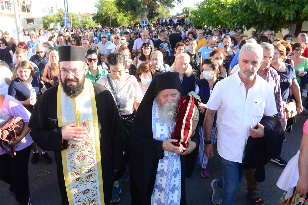 Η Παναγία Βουλκανιώτισσα επέστρεψε από την Μεσσήνη στον θρόνο της 9