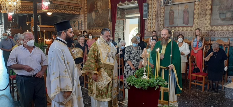Η Εορτή του Τιμίου Σταυρού στο Πεταλίδι από την Ιερά Μητρόπολη Μεσσηνίας 7