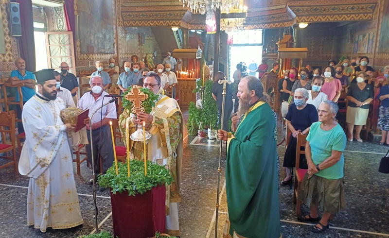 Η Εορτή του Τιμίου Σταυρού στο Πεταλίδι από την Ιερά Μητρόπολη Μεσσηνίας 5