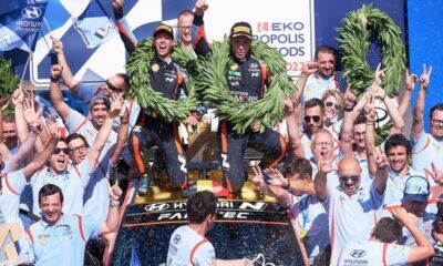 H Hyundai "σάρωσε" στο Εκο Ράλλυ Ακρόπολις έγραψε ιστορία στο WRC 8