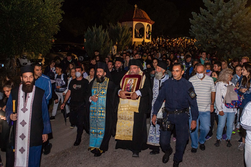 Αγρυπνία στην Ιερά Μονή Βουλκάνου Μεσσηνίας- Κάθοδος της Ιεράς Εικόνας της Παναγίας της Βουλκανιώτισσας προς την Μεσσήνη 16