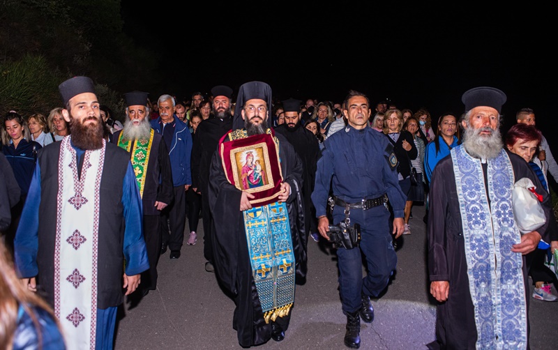 Αγρυπνία στην Ιερά Μονή Βουλκάνου Μεσσηνίας- Κάθοδος της Ιεράς Εικόνας της Παναγίας της Βουλκανιώτισσας προς την Μεσσήνη 11