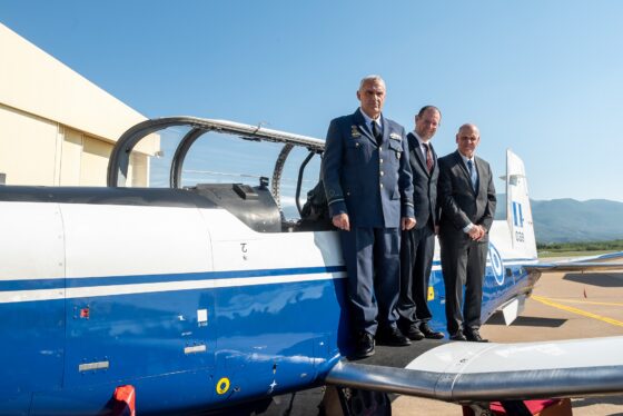 Επίσκεψη Εκπροσώπων των Υπουργείων Άμυνας Ελλάδας και Ισραήλ στο Διεθνές Κέντρο Εκπαίδευσης Πιλότων στην 120 ΠΕΑ Καλαμάτας 2