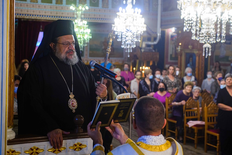 Ο Μέγας Εσπερινός του Αγίου Δημητρίου στην Ι. Μητρόπολη Μεσσηνίας 1