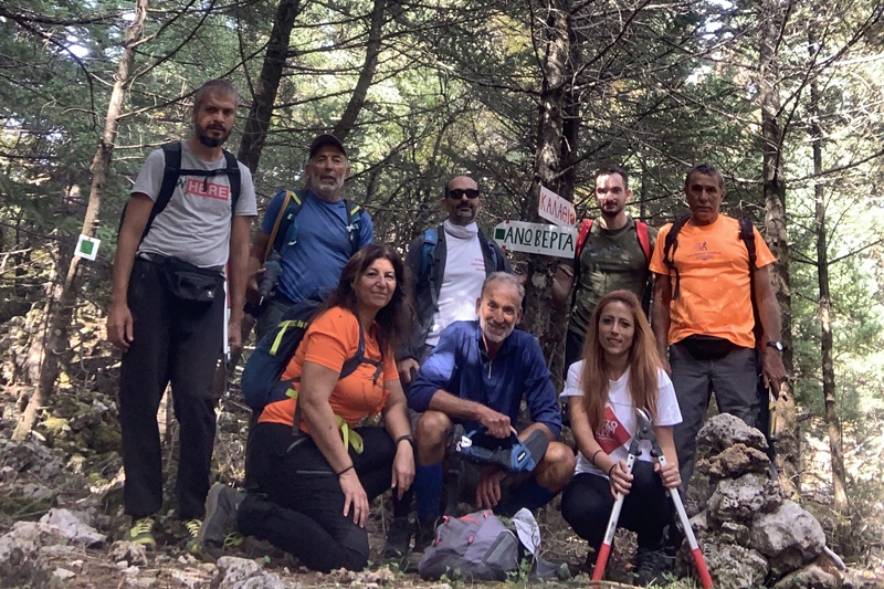 Σήμανση και καθαρισμός μονοπατιού από τον Ορειβατικό Σύλλογο Καλαμάτας 5