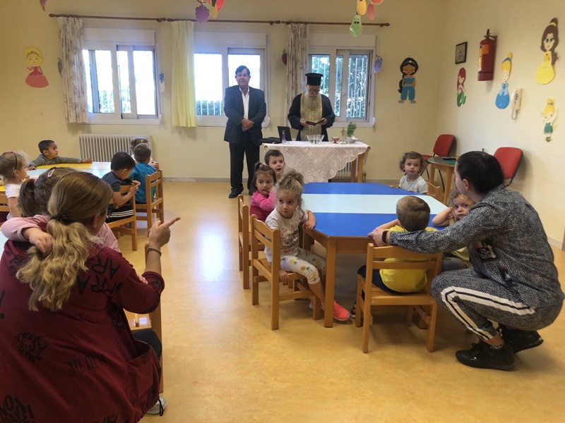 Αγιασμός σε παιδικούς σταθμούς του Δήμου Μεσσήνης 14-10-22 11