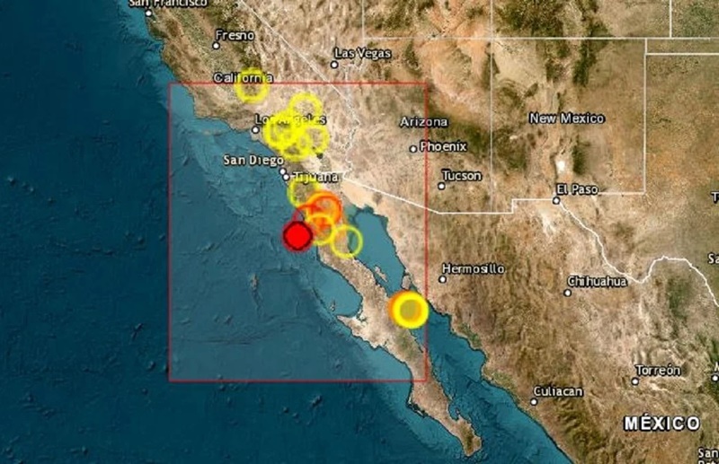 Σεισμός 6,2 βαθμών στο Μεξικό 1