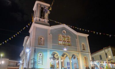 Πλήθος πιστών και κληρικών στον Εσπερινό του Αγίου Νικολάου "Φλαρίου" στην Καλαμάτα 6