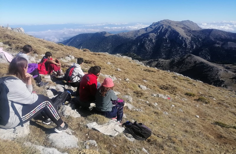 Ανάβαση των Προσκόπων Καλαμάτας στο βουνό Ζήρεια 9