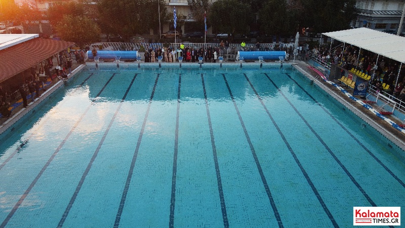 Με λαμπρότητα τελέστηκε ο αγιασμός των υδάτων στο Κολυμβητήριο Καλαμάτας 34