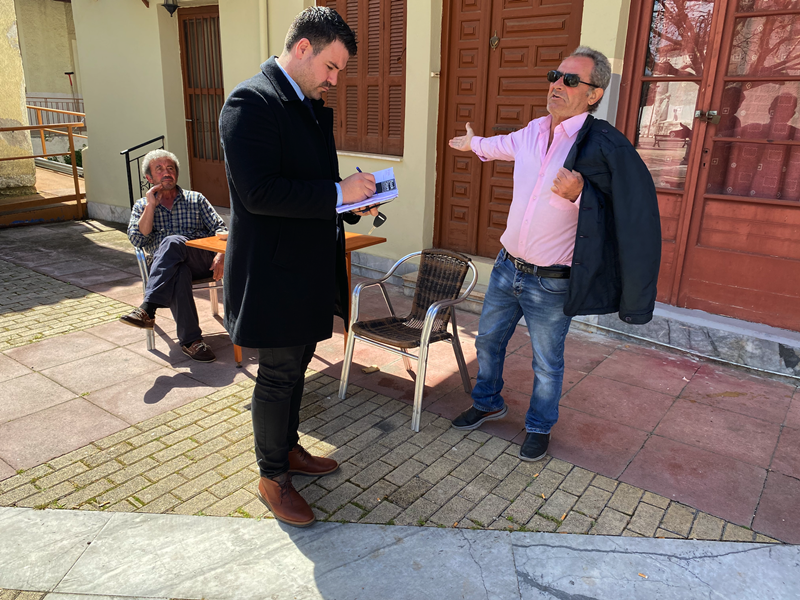 Επίσκεψη και καταγραφή προβλημάτων στη Μικρομάνη από τον Υπ. Δήμαρχο Χειλά Παναγιώτη 14
