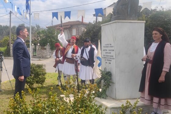 Δήμος Μεσσήνης: Επιμνημόσυνη δέηση προς τιμήν του οπλαρχηγού Δημητρίου Παπατσώνη