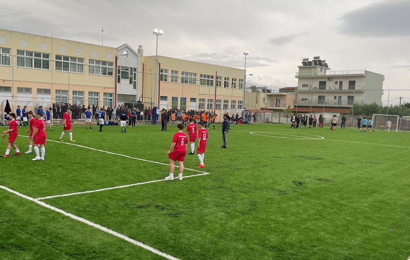 Εγκαινιάστηκε το νέο γήπεδο ποδοσφαίρου 7Χ7 στο 1ο Γυμνάσιο Μεσσήνης 7