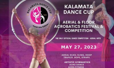 Έρχεται το 4ο Διεθνές Φεστιβάλ KDC ακροβατικών τεχνών ‘Kalamata Aerial & Acro Dance Cup’ 28