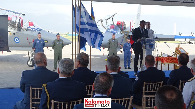 Παραδόθηκαν τα εκπαιδευτικά αεροσκάφη Μ-346 στο Διεθνές Εκπαιδευτικό Κέντρο Πτήσεων Καλαμάτας 28