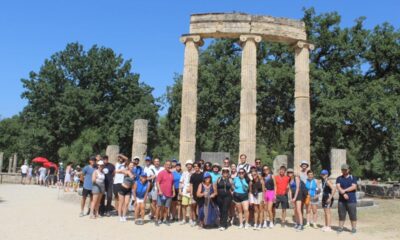 Ομογενείς φοιτητές από Η.Π.Α. –Καναδά γνώρισαν την Ολυμπία μέσα από τα ιδεώδη της 22