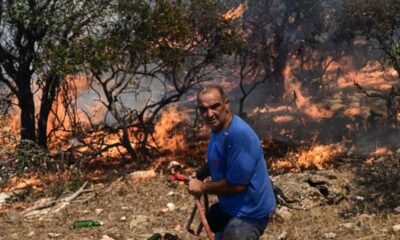 Δραματικές εικόνες: Καίγονται σπίτια στον Δήμο Σαρωνικού 12