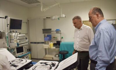 Ιατρομηχανολογικός εξοπλισμός παραδόθηκε από τον περιφερειάρχη Πελοποννήσου Π. Νίκα στο Νοσοκομείο Καλαμάτας 55