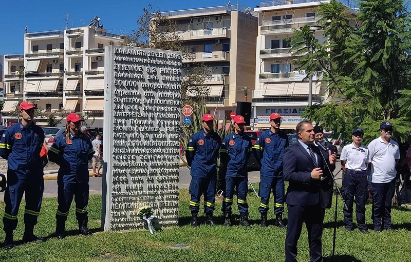 Ο Δήμαρχος Καλαμάτας Θανάσης Βασιλόπουλος για την 37η επέτειο των σεισμών της Καλαμάτας 1