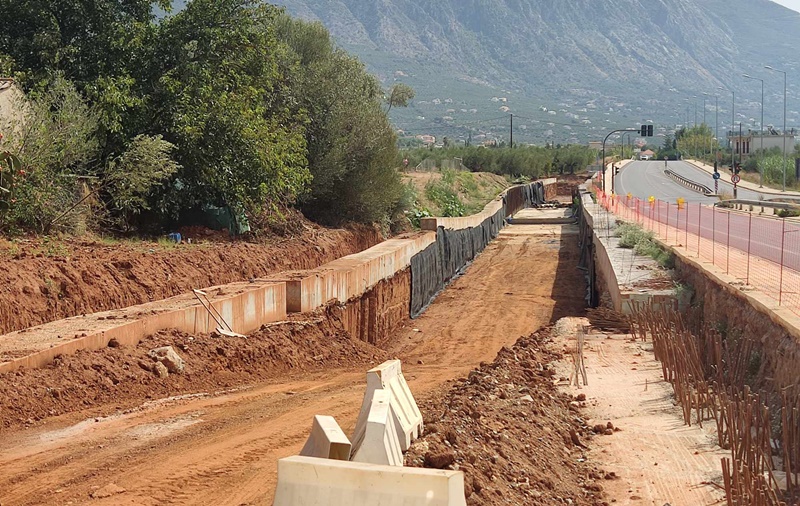 Προσωρινές ρυθμίσεις κυκλοφορίας στον περιμετρικό για την υλοποίηση του αντιπλημμυρικού έργου 1