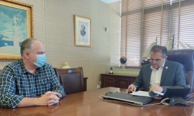 Ο Γιώργος Πανομήτρου ανέλαβε καθήκοντα ιατρού στο Δημοτικό Ιατρείο Καλαμάτας 2