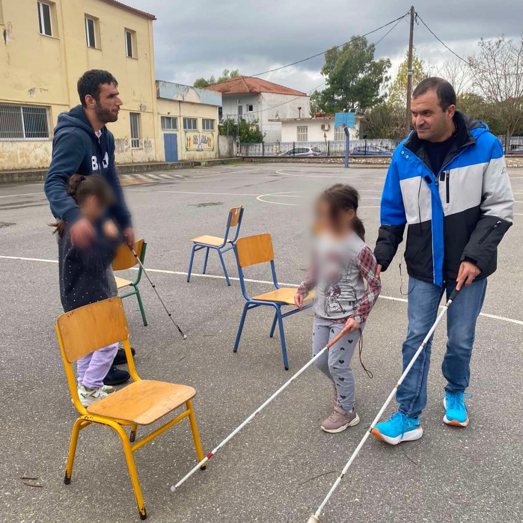 Επίσκεψη Πανελλήνιου Συνδέσμου Τυφλών Περιφερειακής Ένωσης Νότιας Πελοποννήσου στο Δημοτικό Σχολείο Κοπανακίου 12