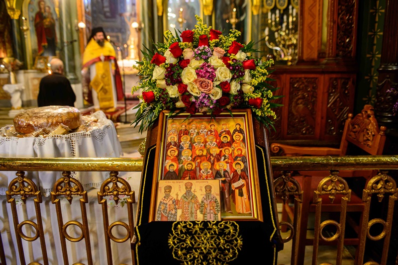 Η εορτή των εν Λακωνία διαλαμψάντων Αγίων και η καθιερωμένη Ημέρα Αγάπης και Προσφοράς στον Άγιο Νικόλαο Φλαρίου 9