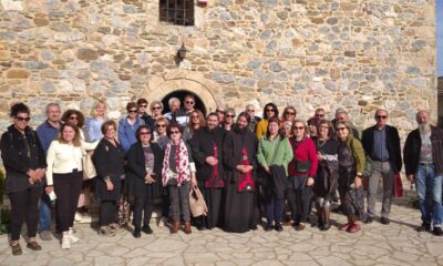 Οι εκδρομείς του ''Ευκλή'' στην Ι. Μ. Καλτεζών για τους Δ΄ Χαιρετισμούς 1