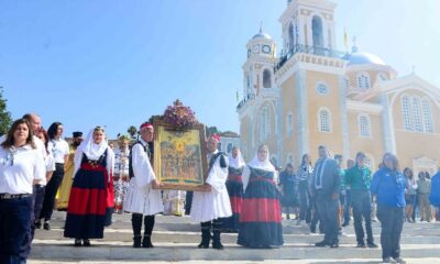 Με λαμπρότητα τιμήθηκε η εορτή των Μεσσηνίων Αγίων στην Καλαμάτα 1