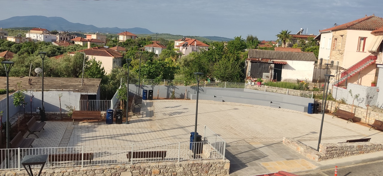 Εγκαινιάζεται η νέα πλατεία στο Στρέφι Μεσσηνίας 4