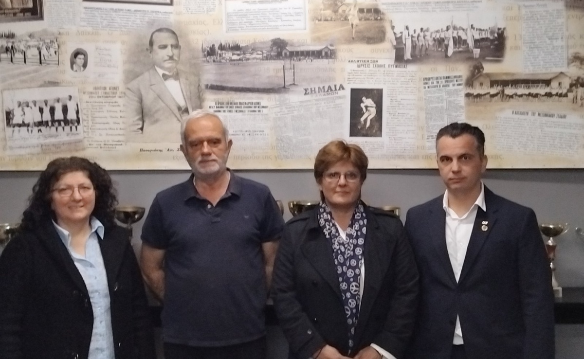 Επίσκεψη Εκπρόσωπων της Ε. Ο. Άρσης Βαρών, συζητήθηκε η επαναλειτουργία Τμήματος του Μεσσηνιακού ΓΣ 3